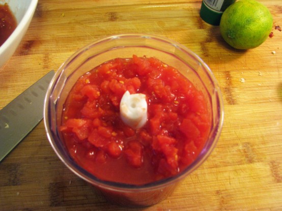 how to puree tomato 